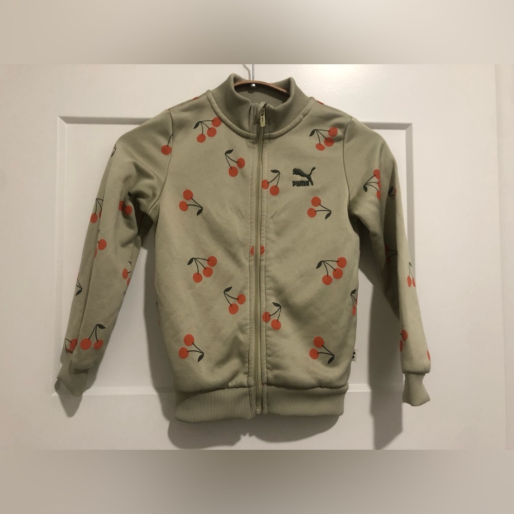 Puma Kids Collaboration with Tiny Cottons Cherry Track Jacket 5/6